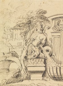Conception pour une fontaine - Gilles Marie Oppenord